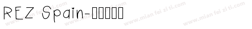 REZ Spain字体转换